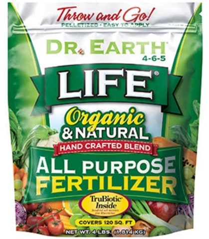 Dr. Earth 736P Life Organic All Purpose Fertilizer In Poly Bag