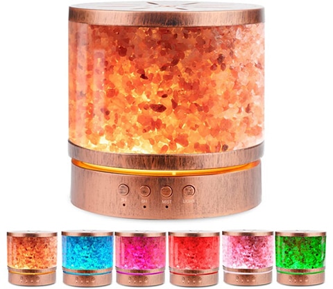 Essential Oil Diffuser & Himalayan Salt Lamp