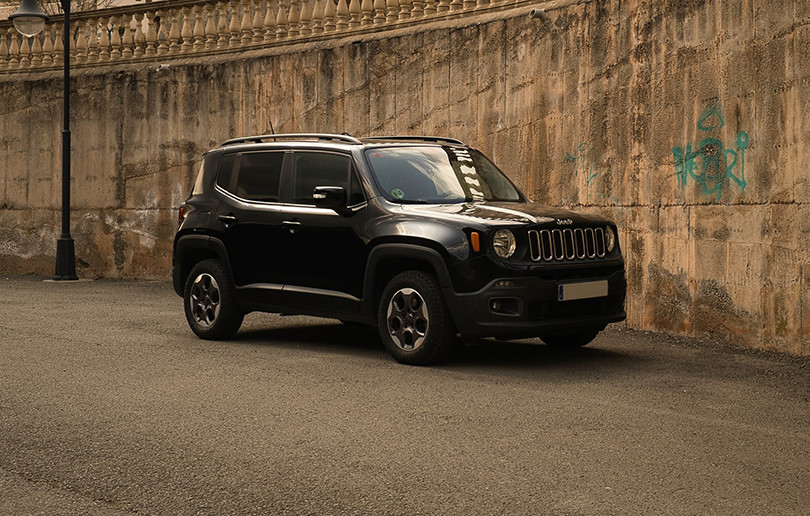 Black Jeep Liberty