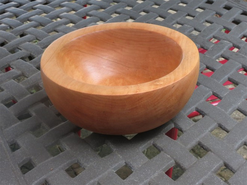 DIY Cherry Bowl by Four Oaks Crafts