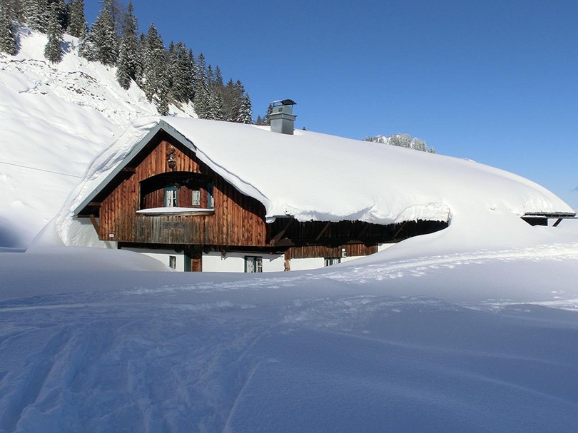 House Roof Snow
