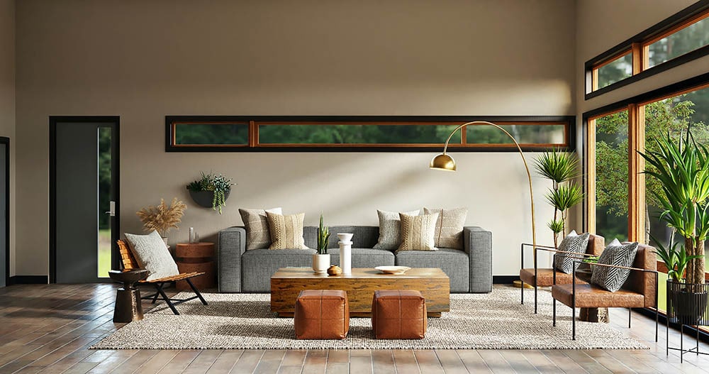 Living room interior design