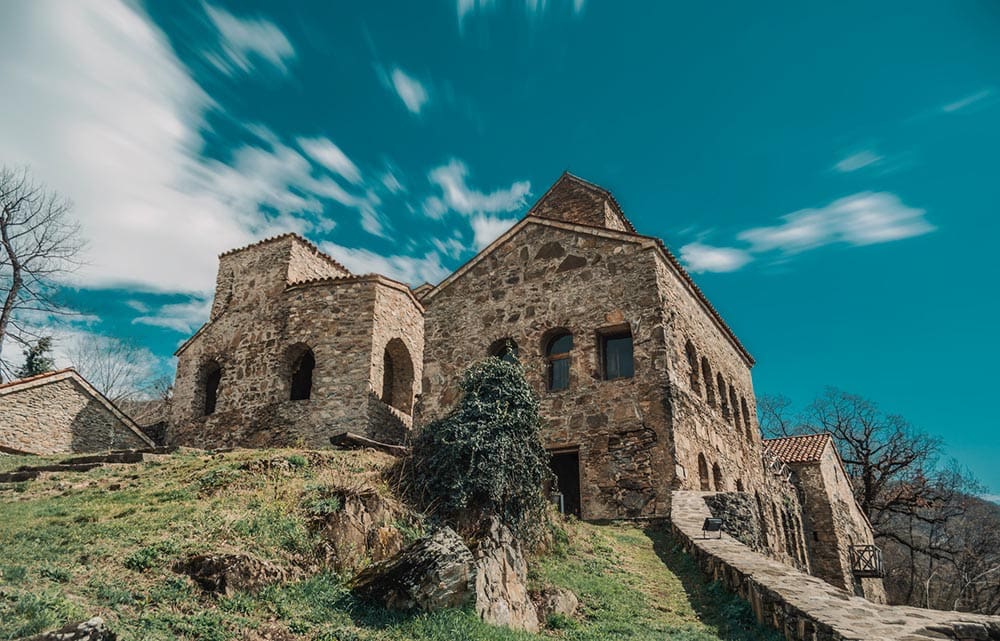 a stone house in Georgia