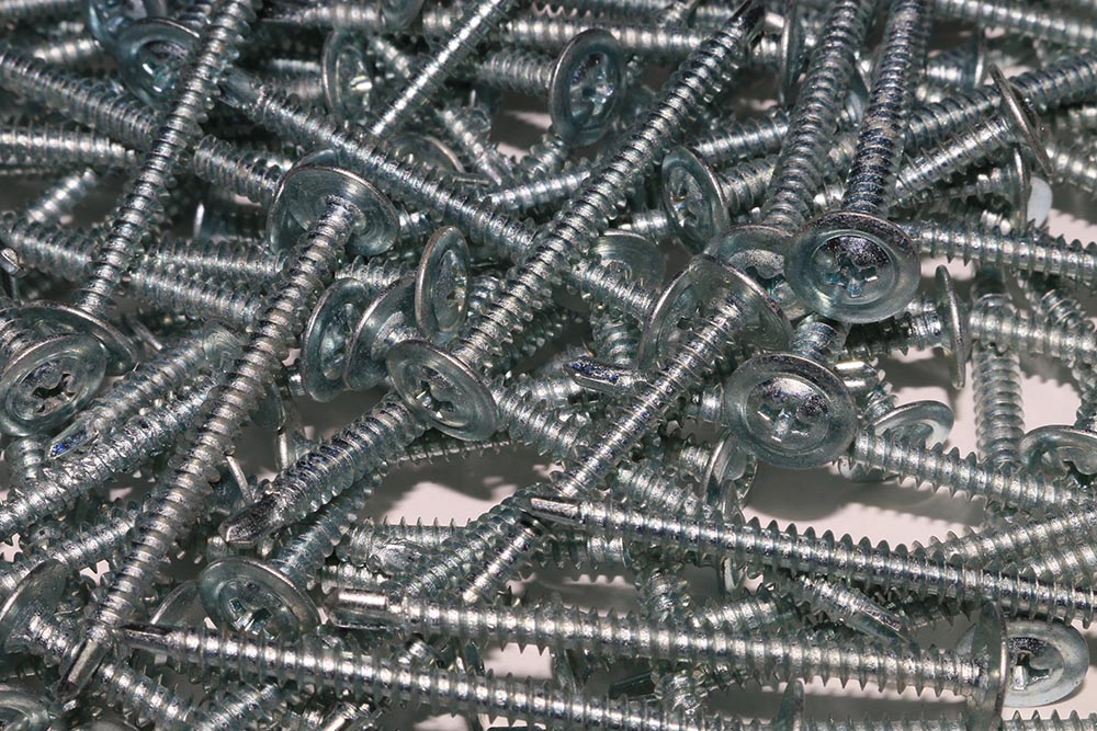 mechanical galvanized screws