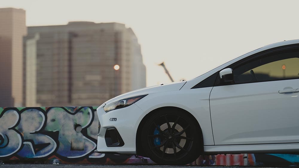 white ford fusion