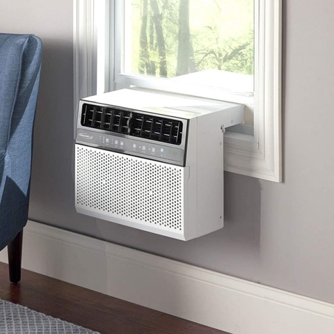 Soleus Air Exclusive 6,000 BTU Energy Star First Ever Over the Sill Air Conditioner