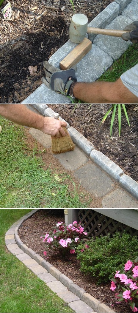 Brick Garden Edging by This Old House