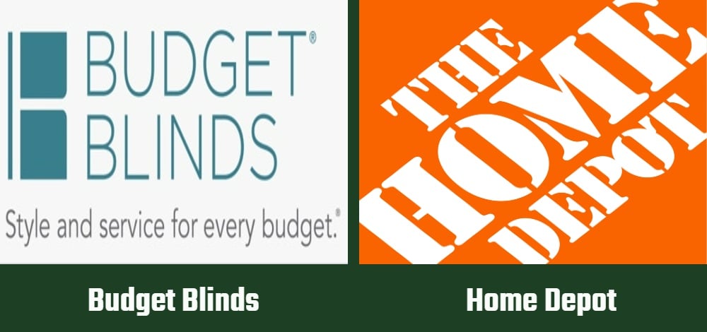 Budget Blinds vs Home Depot