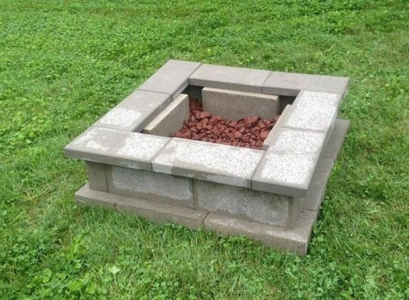 Cinder Block Fire Pit- budget 101