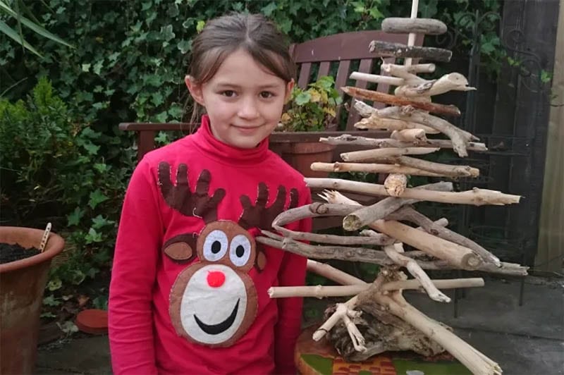 Driftwood Christmas Tree