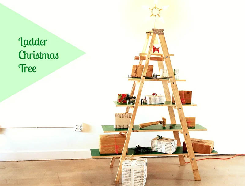 Ladder Christmas Tree