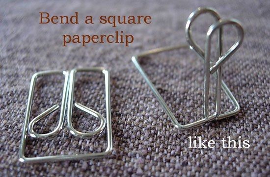Mini Picture Stand or Place Card Holder by wedding wire