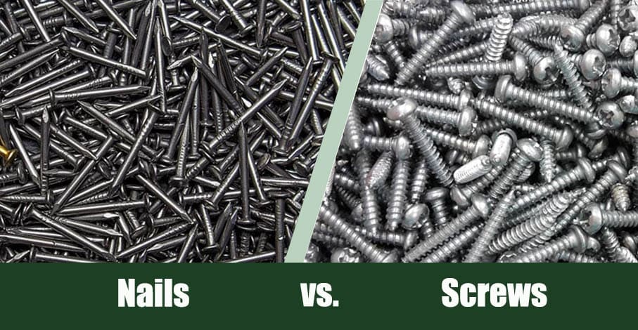 Nails vs. Screws