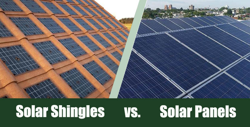 Solar Shingles vs Solar Panels