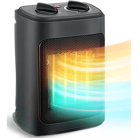 Space Heater 1500 W Heaters for Indoor Use with Thermostat