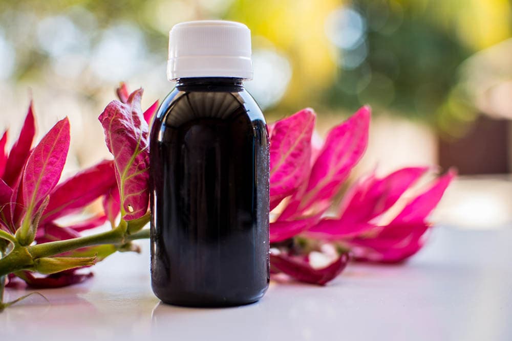 a bottle of castor oil