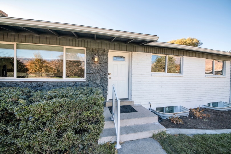 house exterior with window