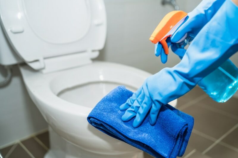 toilet cleaning