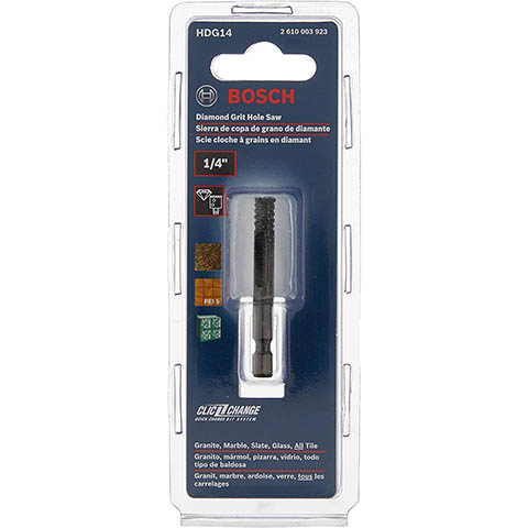 BOSCH HDG14 1 4 In. Diamond Hole Saw