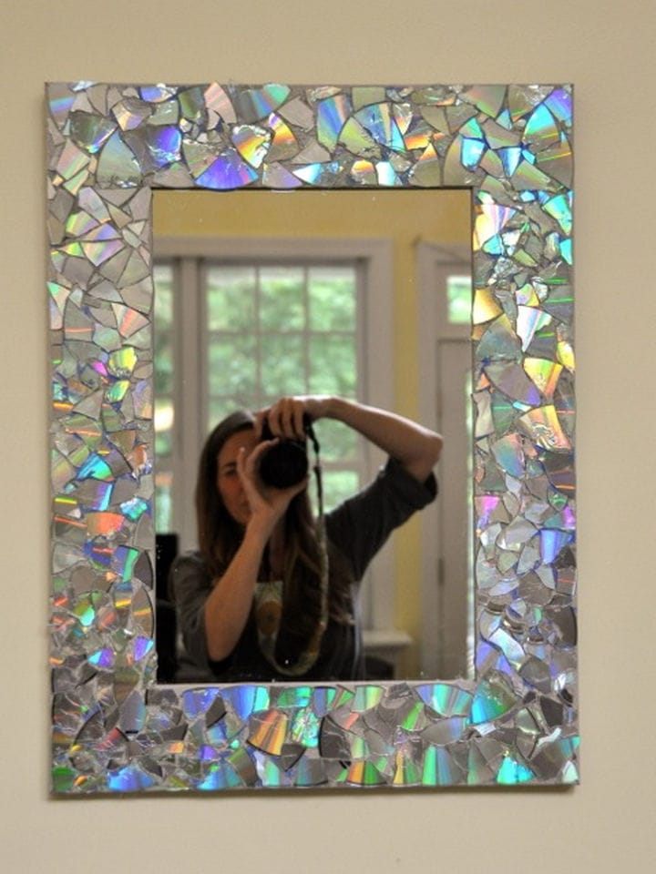 Broken CD Mirror by blog. swag bucks