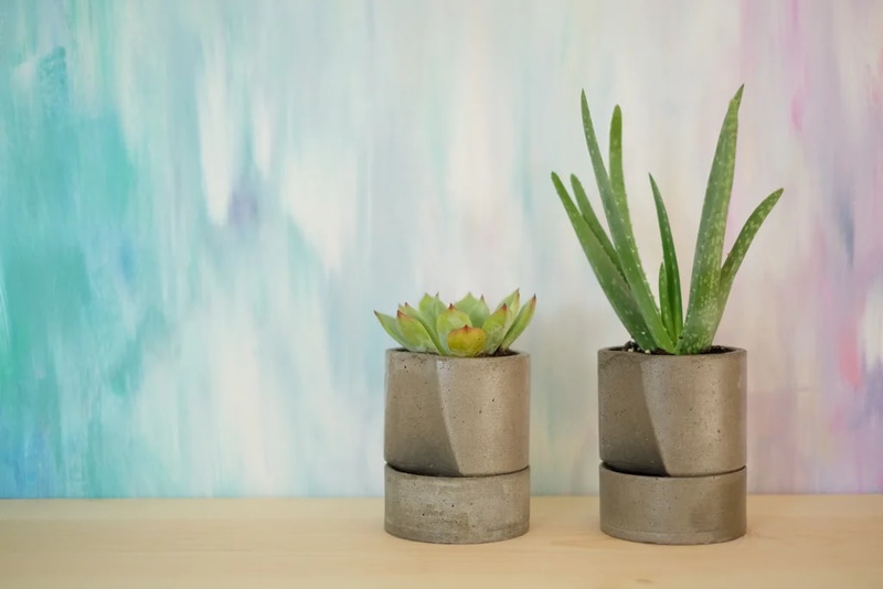 Concrete planter