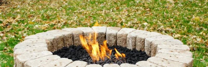DIY gas fire pit