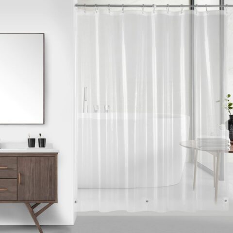 Downluxe Clear Shower Curtain Liner