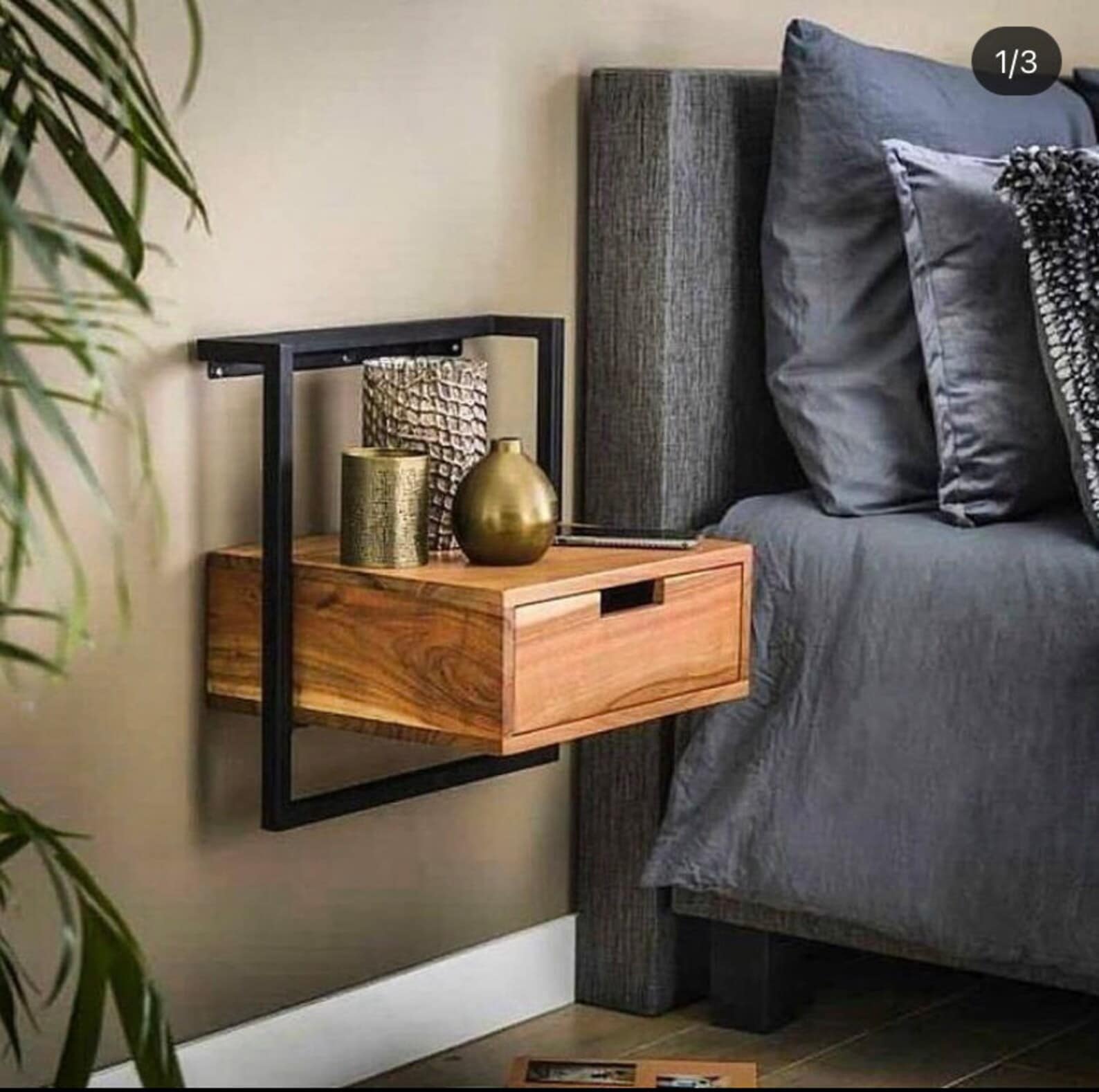 Downsize Your Bedside Tables- etsy