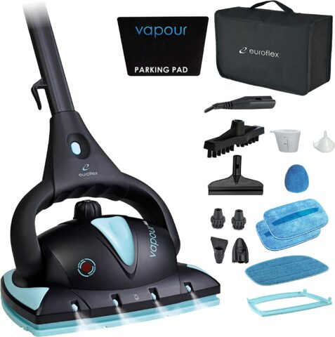 Euroflex Vapour M4S Hybrid Steam Mop and Multi-Purpose Steam Cleaner
