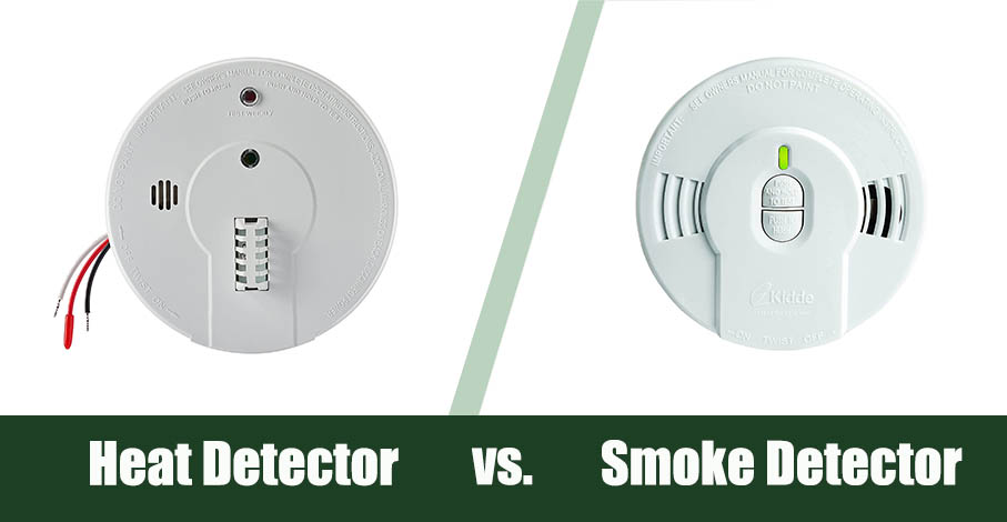 Heat Detectors vs. Smoke Detectors