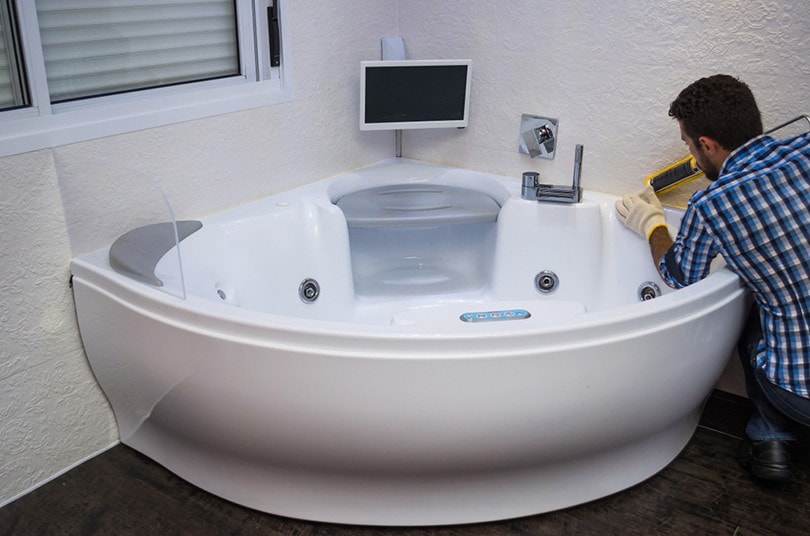Insttaling Hot Tub