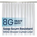 LiBa PEVA Shower Curtain