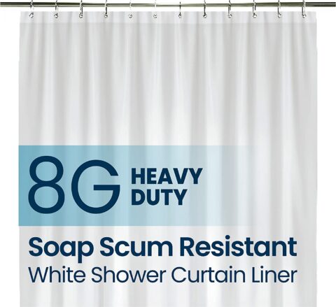 LiBa PEVA Shower Curtain