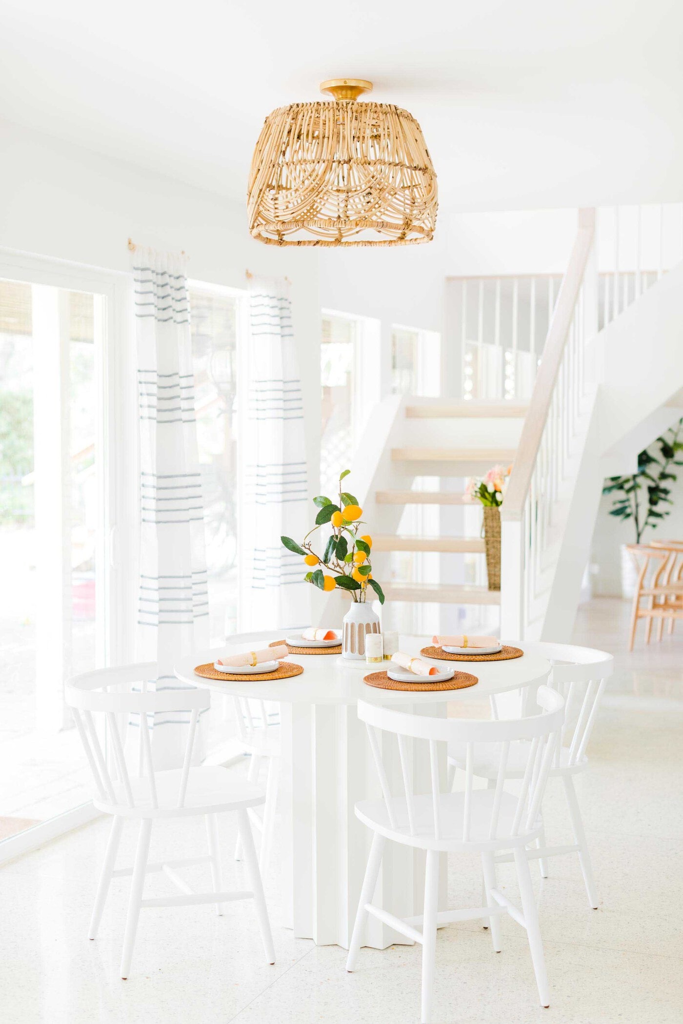 Lighting Fixtures- sugar and cloth