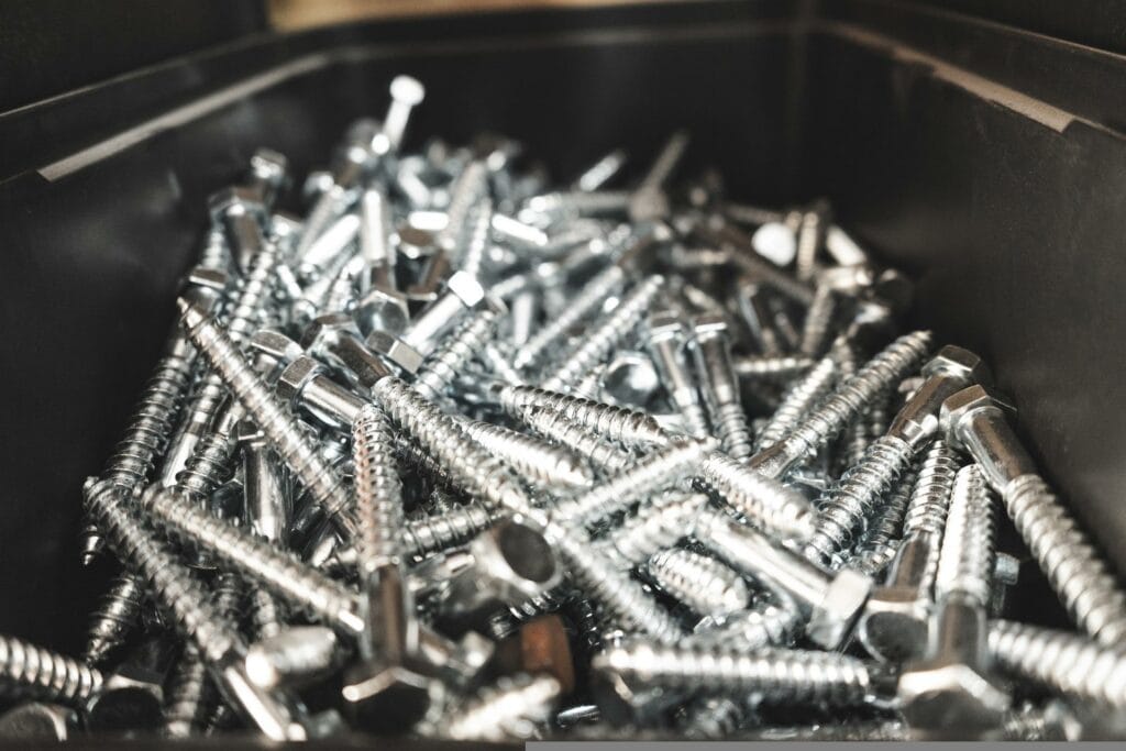 Machine screw metal