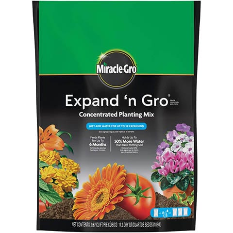 Miracle-Gro Expand 'N Gro Concentrated Planting Mix