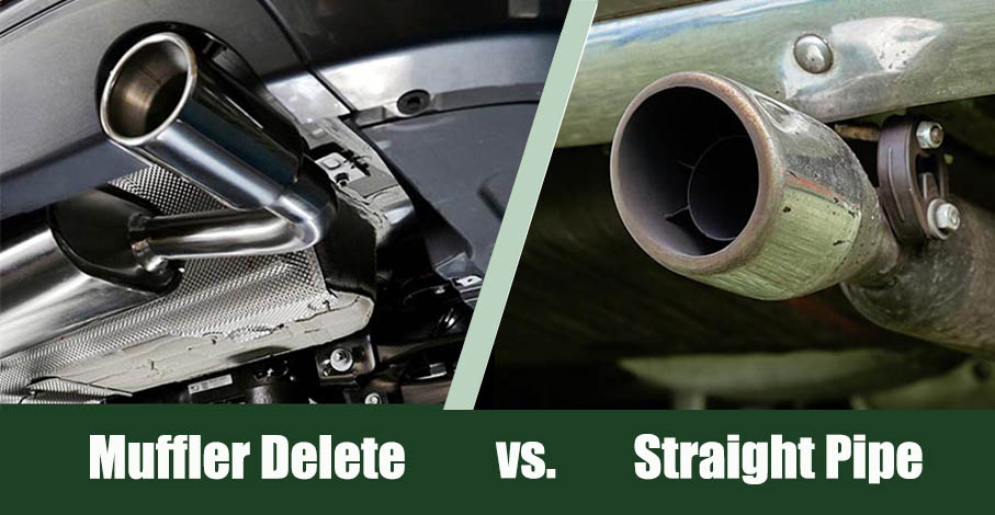 Muffler Delete vs. Straight Pipe