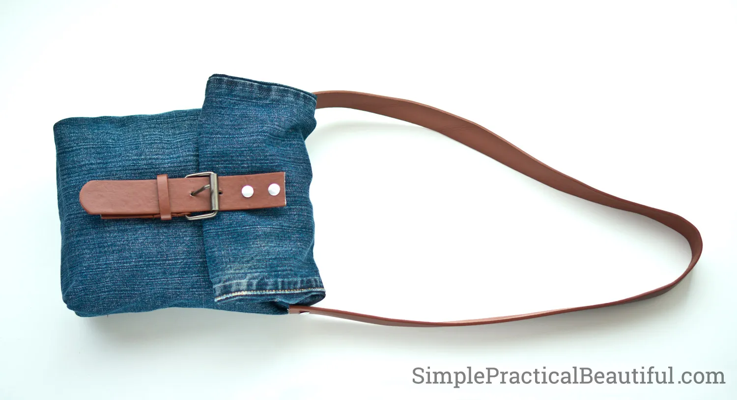 Old Jeans Cute Purse by Simple Practical Beautiful