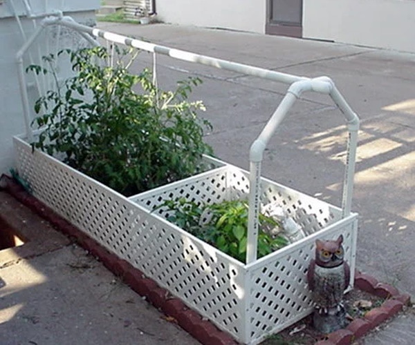 Recycled Airconditioner planter