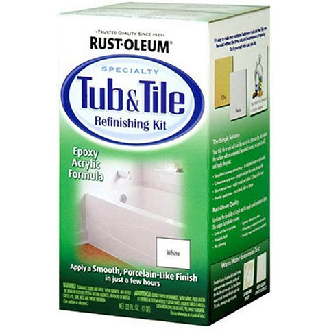 Rust-Oleum 7860519 Tub And Tile Refinishing 2-Part Kit