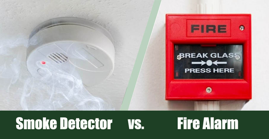 Smoke Detector vs Fire Alarm