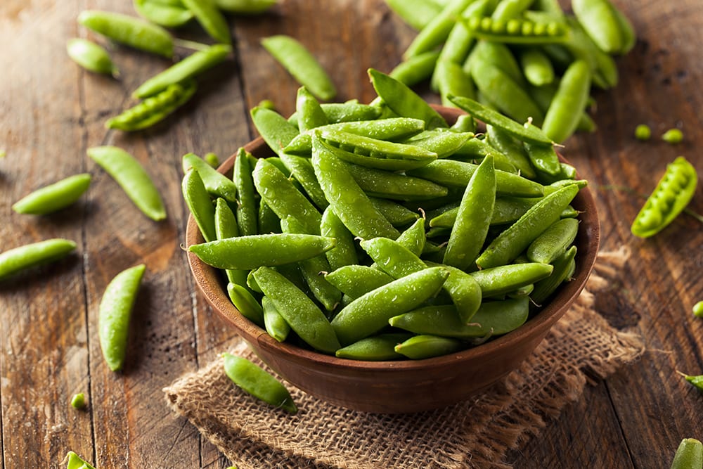 Sugar snap peas