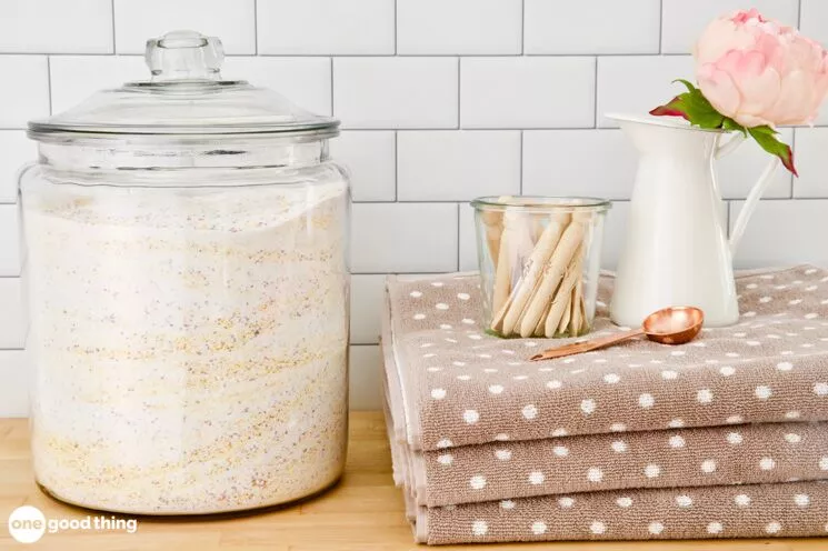 Three Step Homemade Laundry Detergent- one good thing by jillee