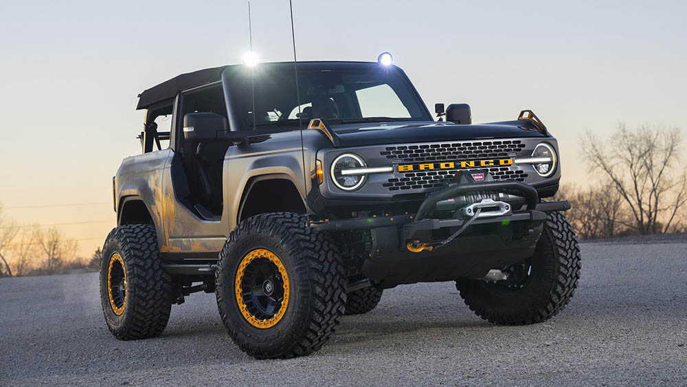 black ford bronco