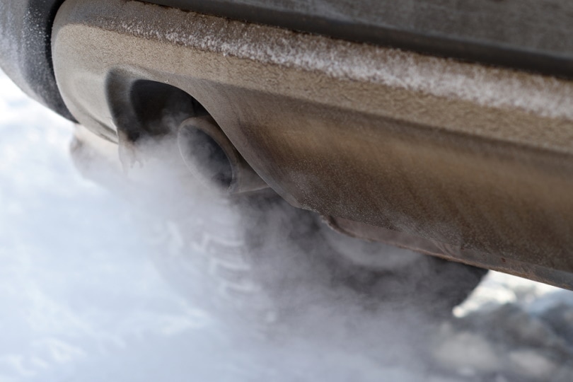 carbon monoxide from car exhaust