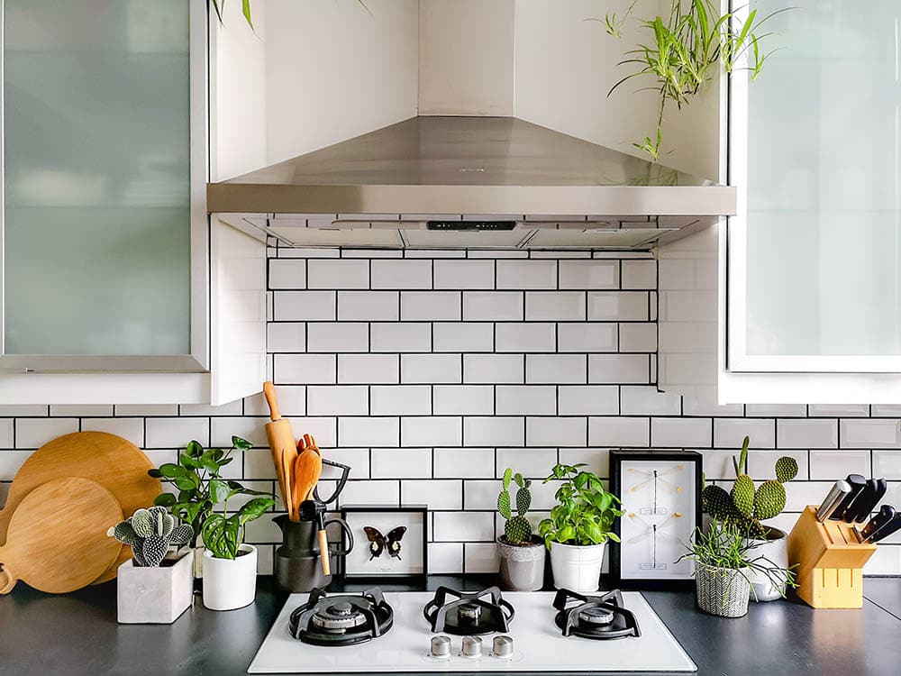 Ceramic subway tile