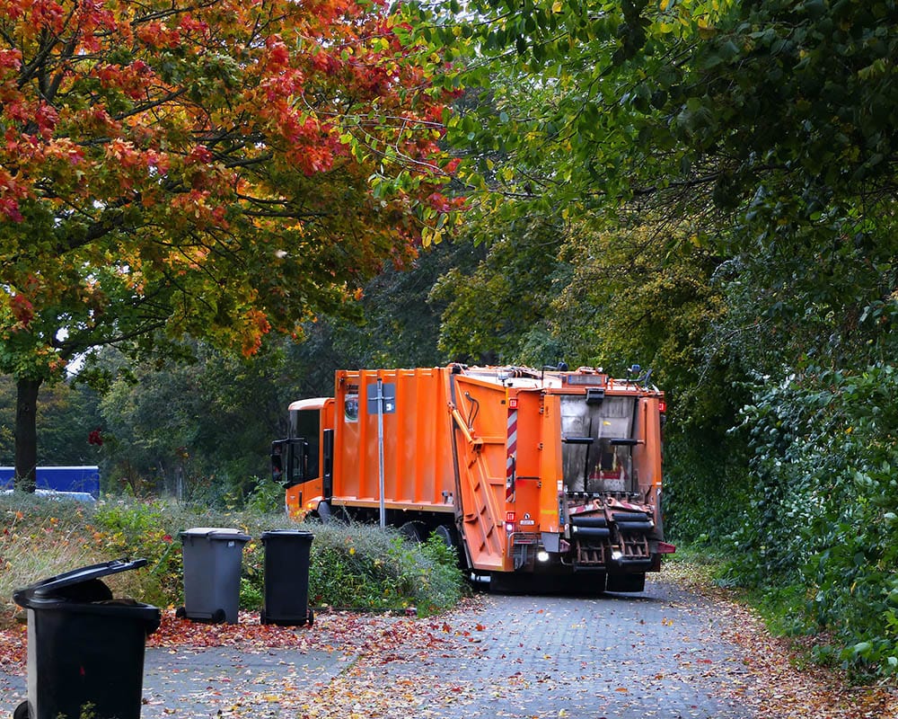 Garbage truck collector
