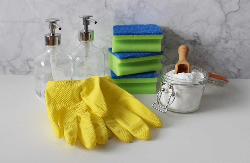 gloves cleaning kit baking soda
