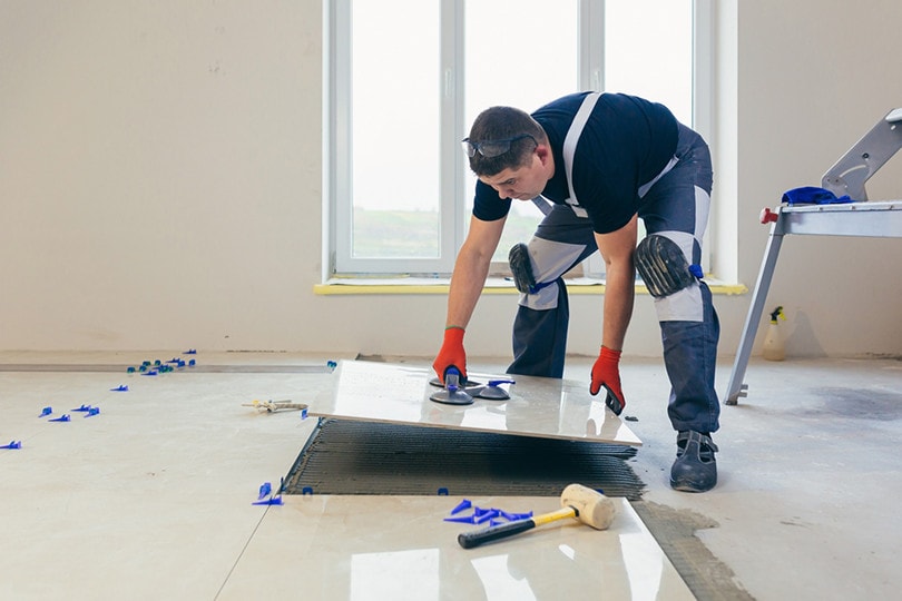 large floor tiles
