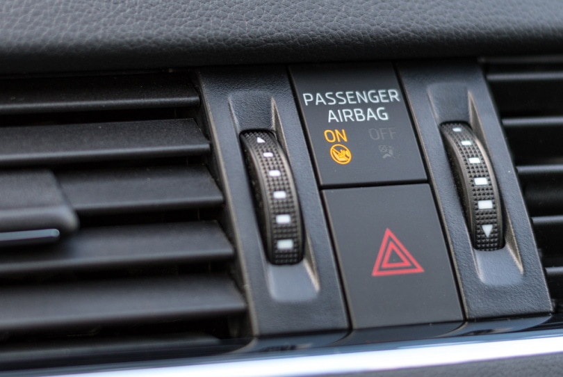 passenger airbag switch